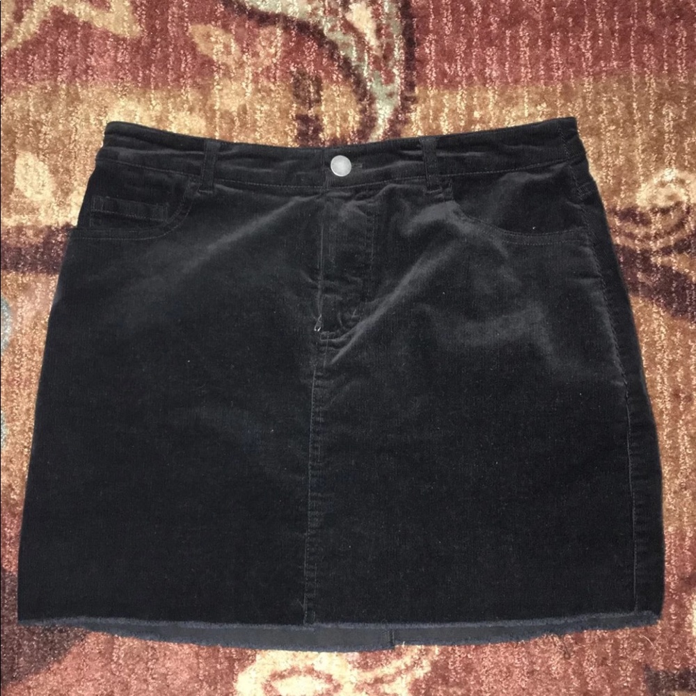 Suede Skirt